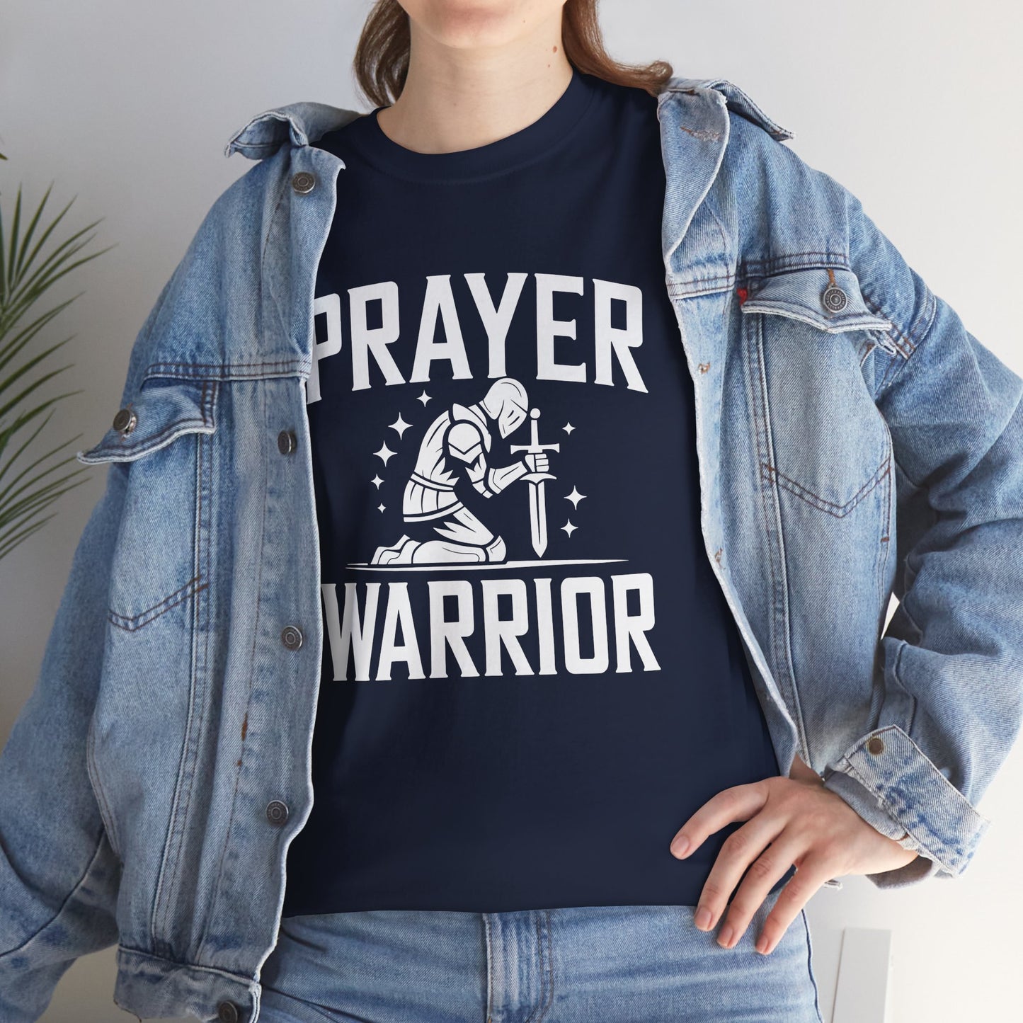 "Prayer Warrior" Unisex Heavy Cotton Tee