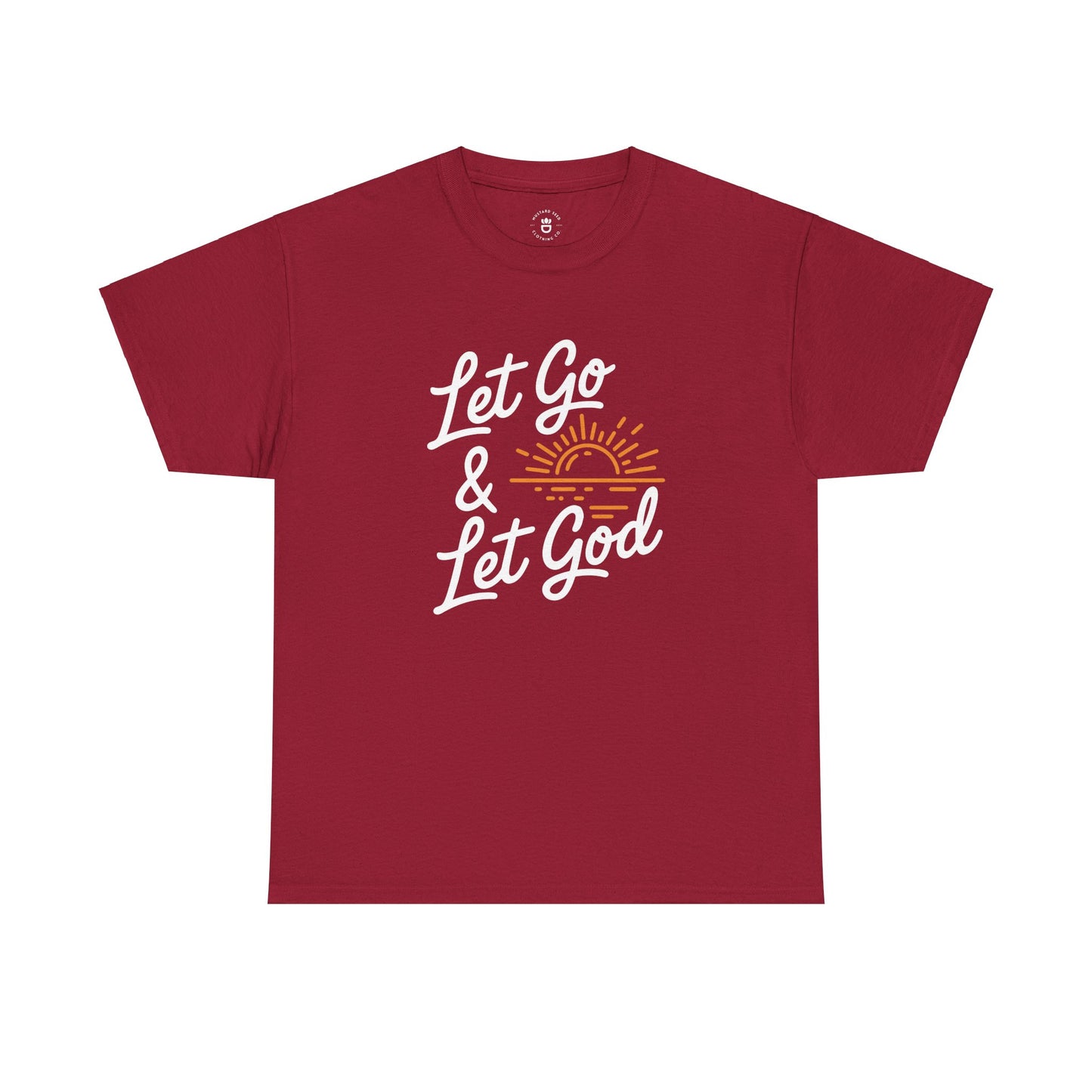 "Let Go & Let God" Unisex Heavy Cotton Tee