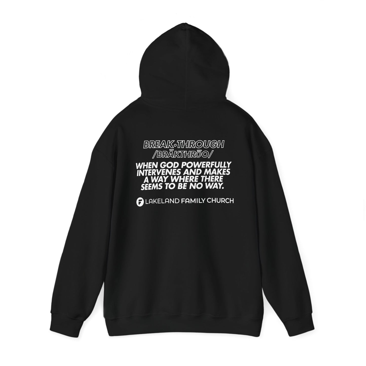 “Breakthrough” Unisex Heavy Blend™ Hooded Sweatshirt