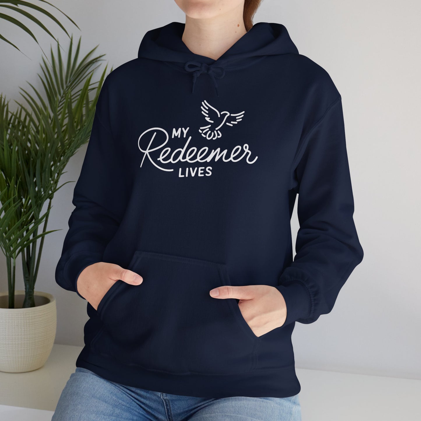 “My Redeemer” Unisex Heavy Blend™ Hooded Sweatshirt