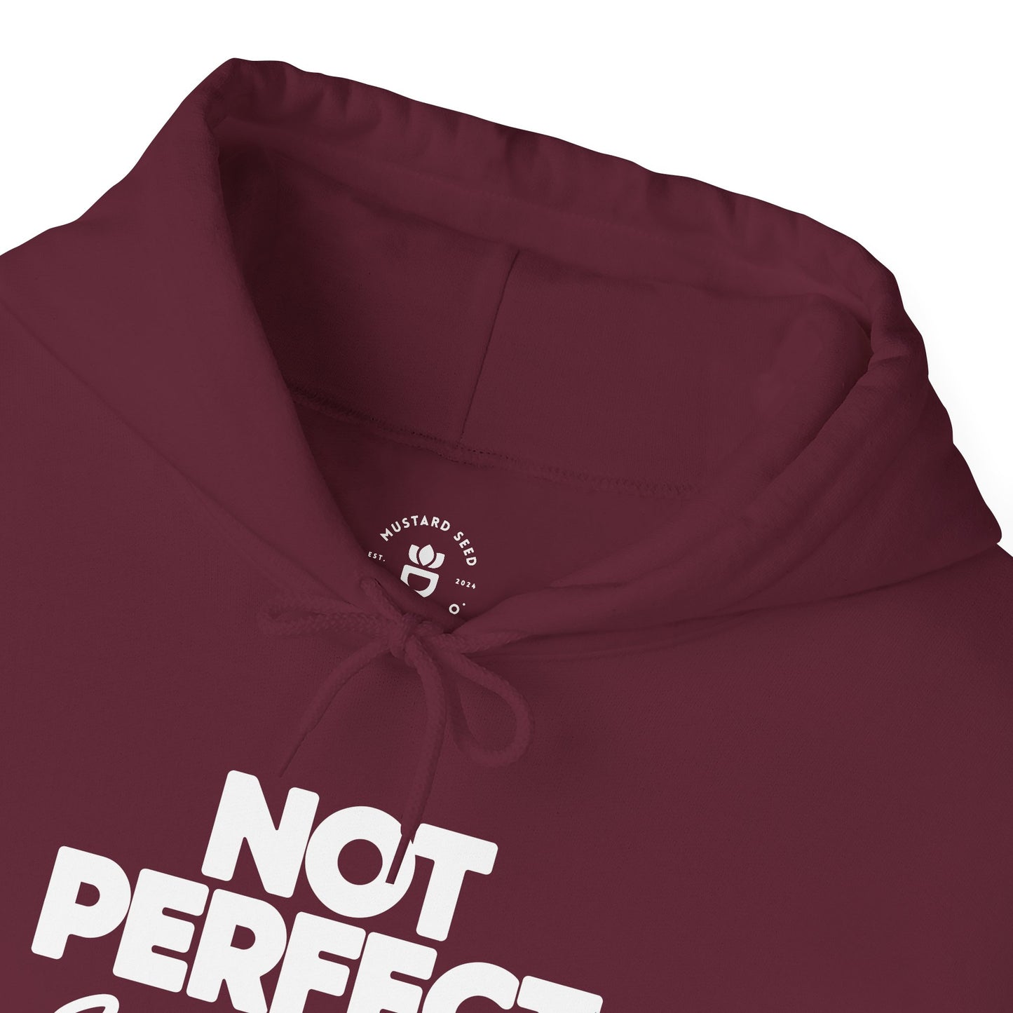 “Not Perfect” Unisex Heavy Blend™ Hooded Sweatshirt