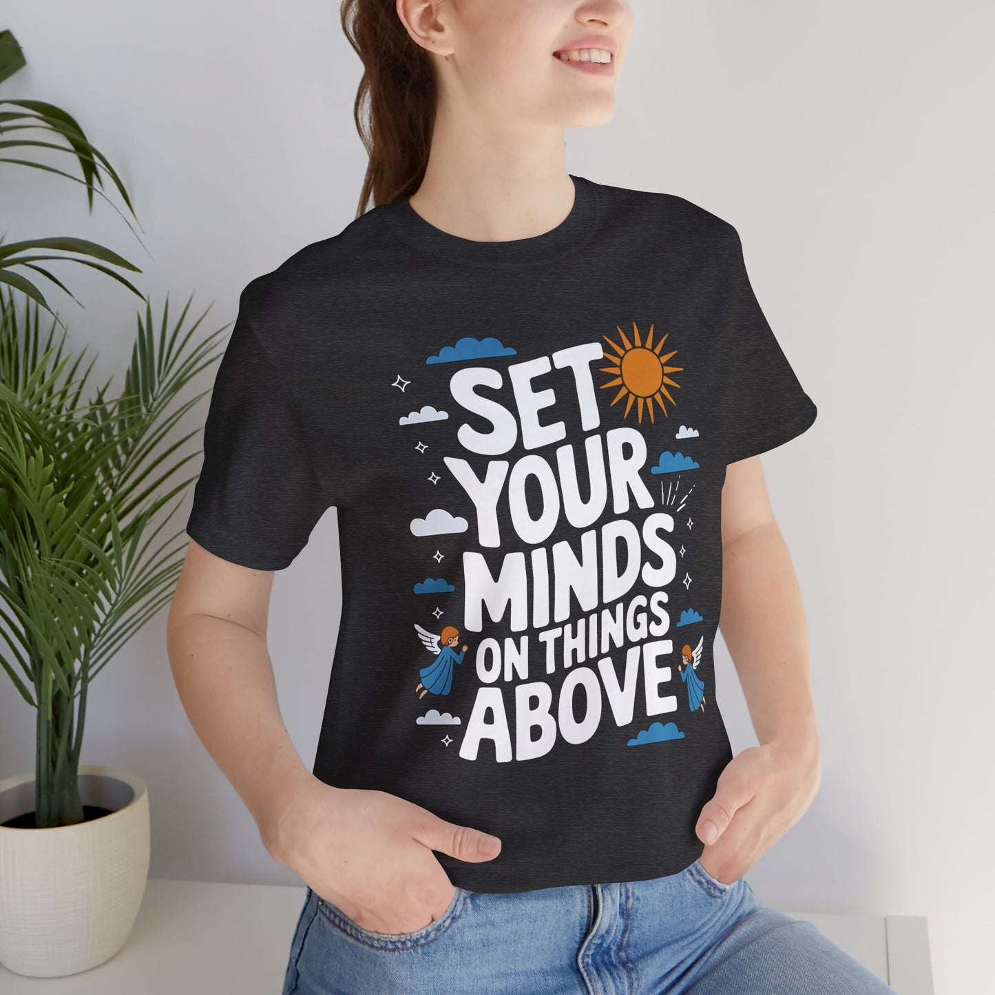 "Set Your Minds" Women's Jersey Short Sleeve Tee