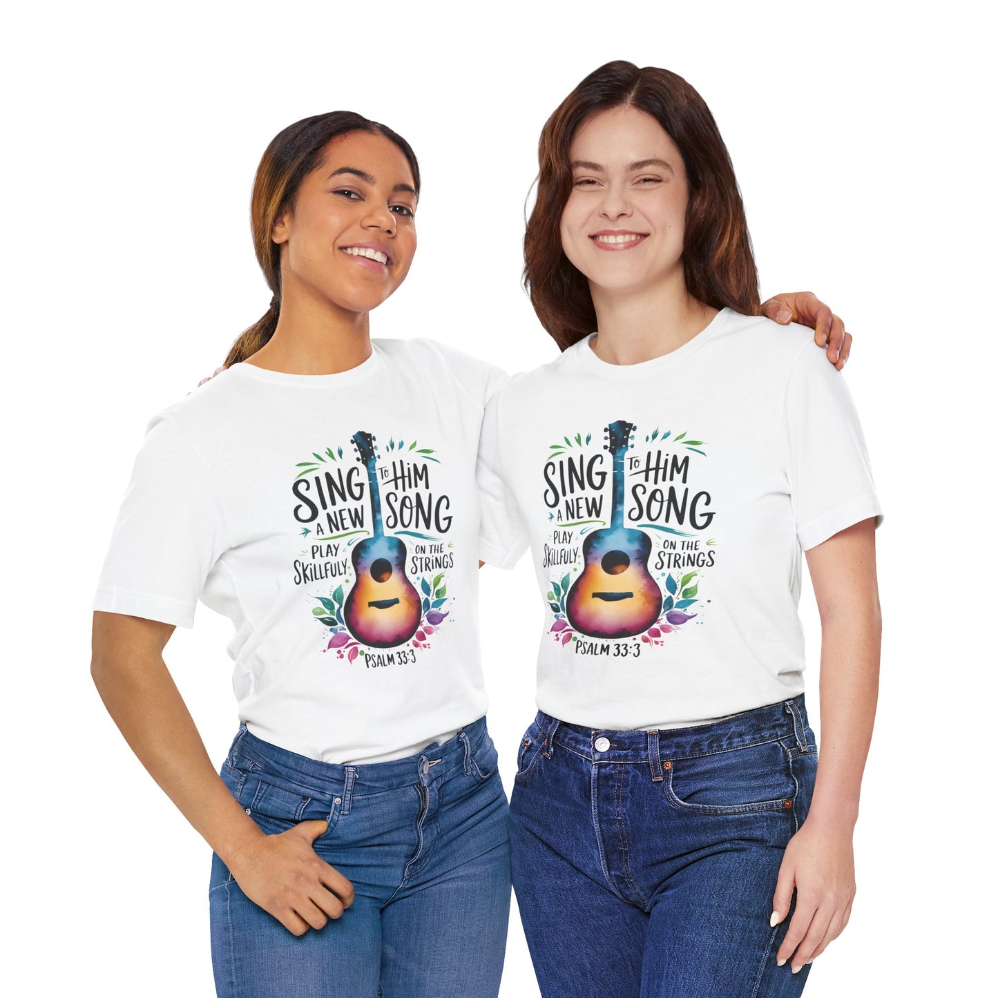 "Sing A New Song" Women's Jersey Short Sleeve Tee