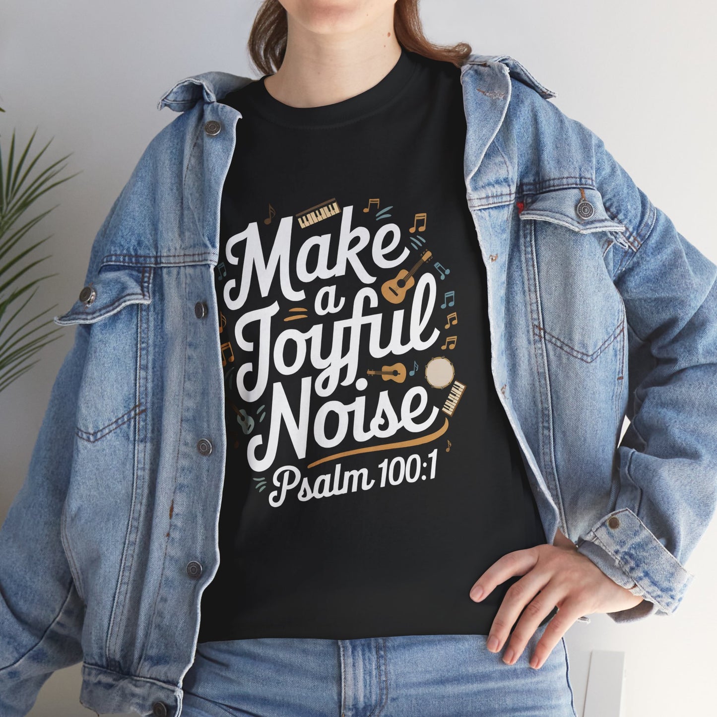 "Joyful Noise" Unisex Heavy Cotton Tee