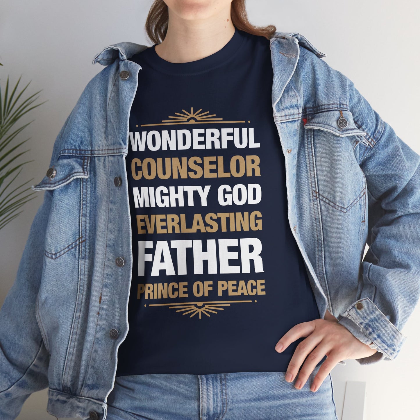 "Titles of Christ" Unisex Heavy Cotton Tee