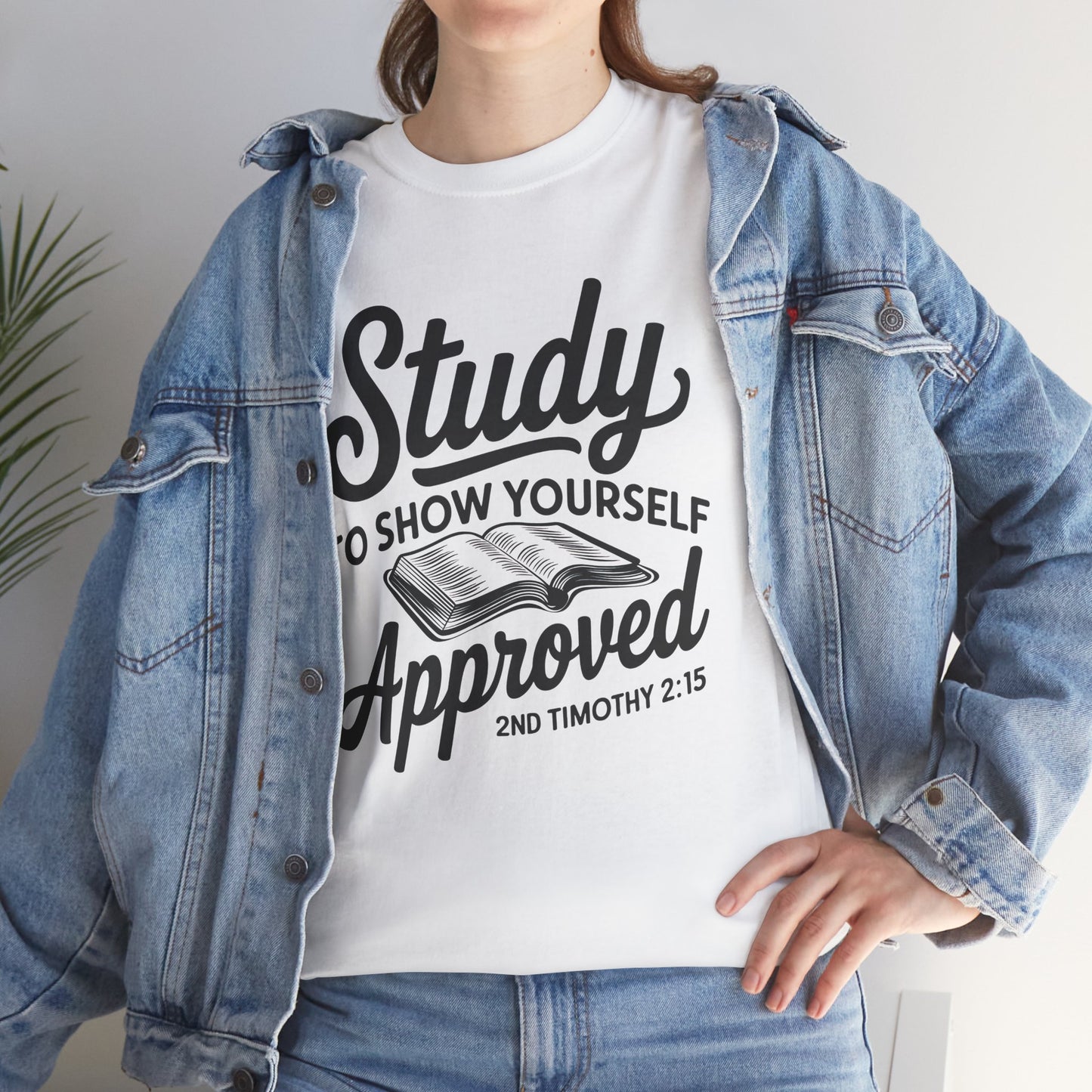 "Study to Show" Unisex Heavy Cotton Tee