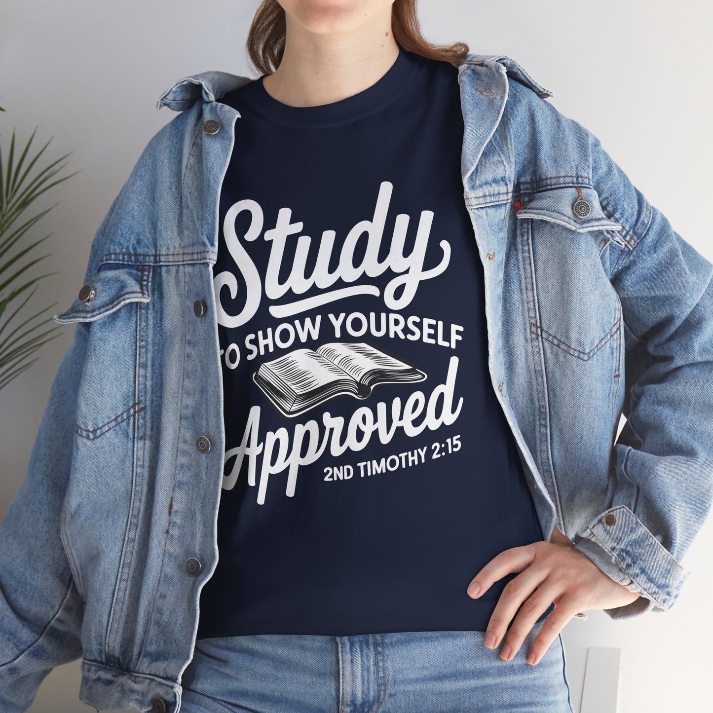 "Study to Show" Unisex Heavy Cotton Tee