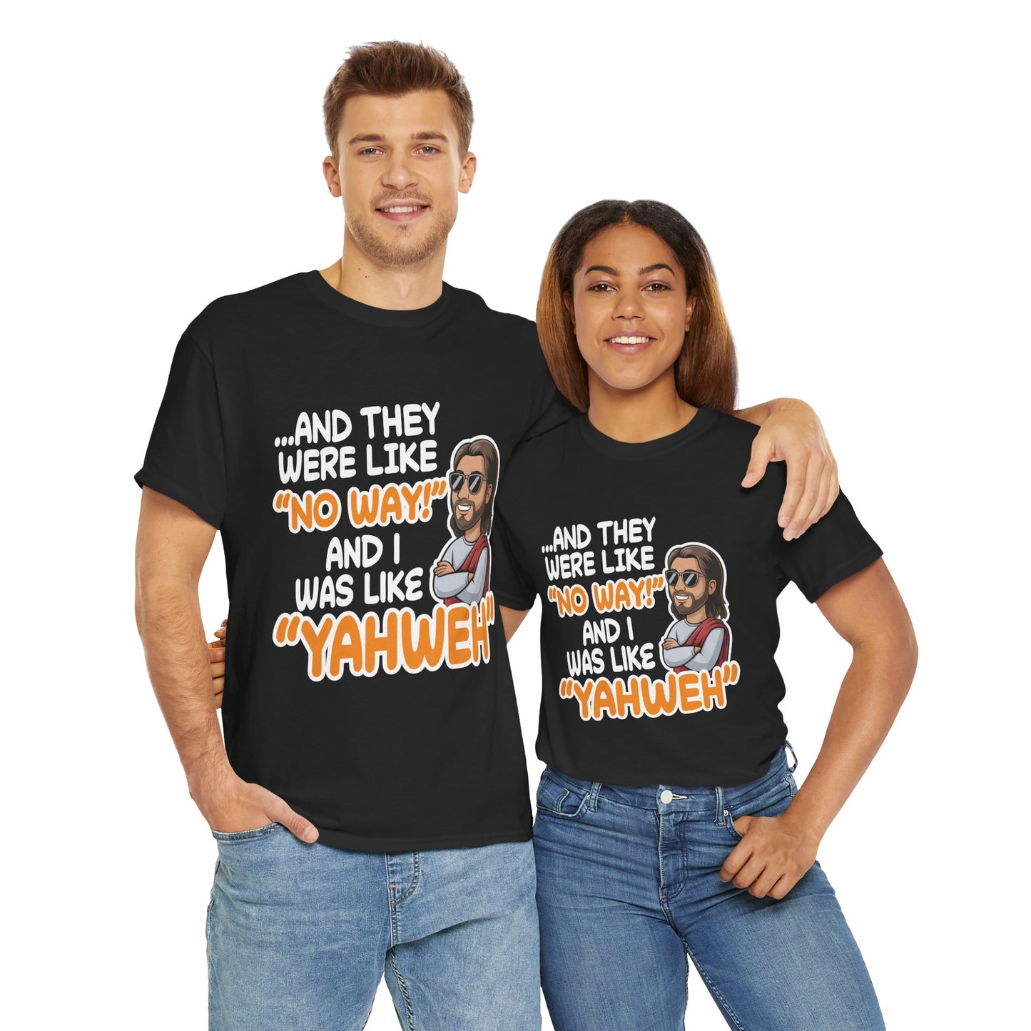 "Yahweh" Unisex Heavy Cotton Tee