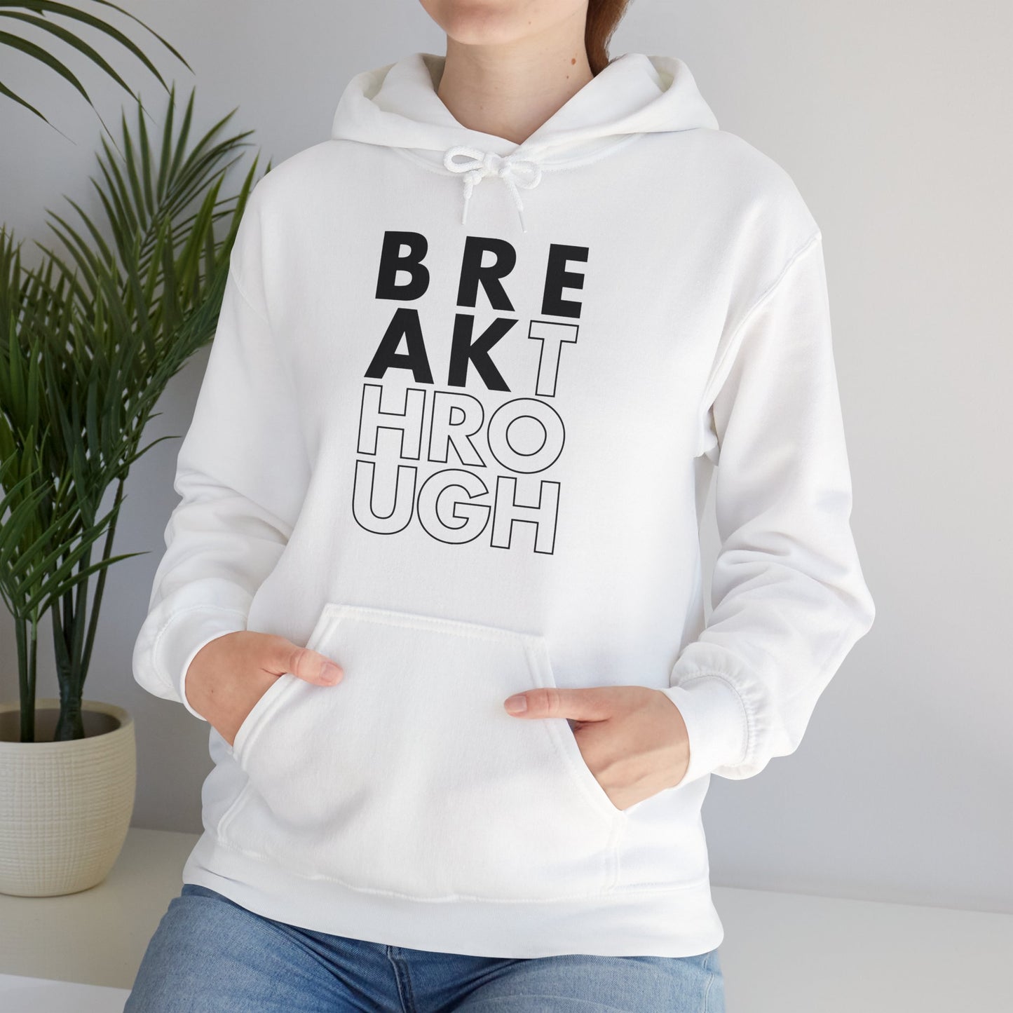 “Breakthrough” Unisex Heavy Blend™ Hooded Sweatshirt