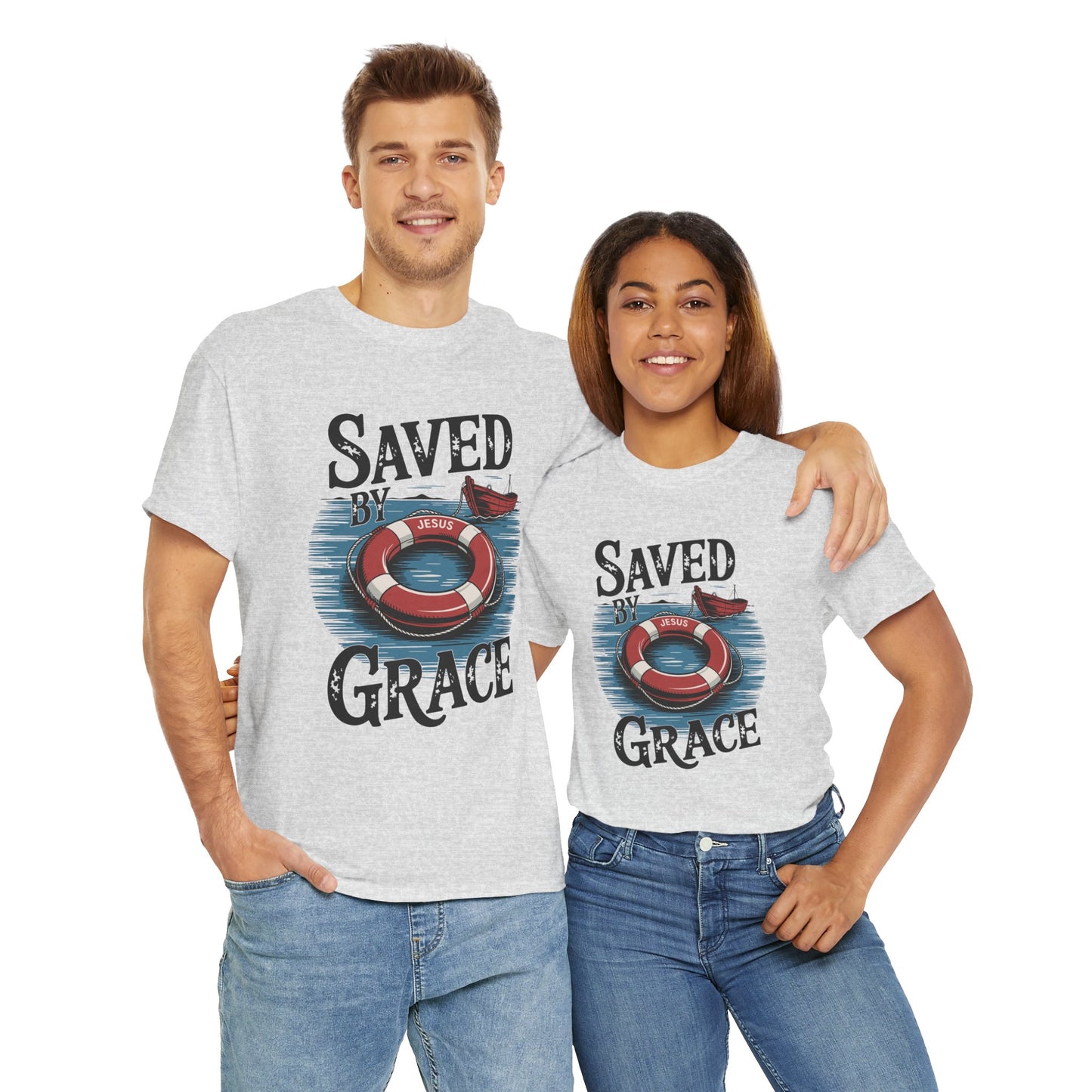 "Life Preserver" Unisex Heavy Cotton Tee