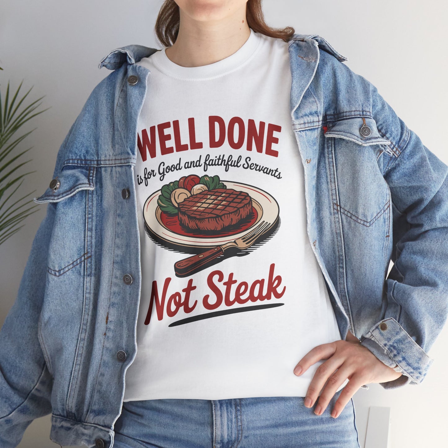 "Well Done" Unisex Heavy Cotton Tee