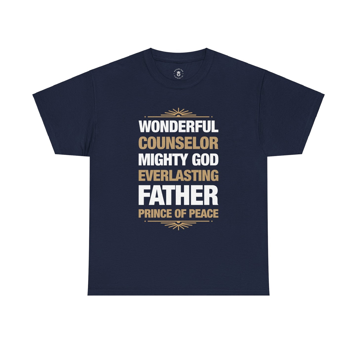 "Titles of Christ" Unisex Heavy Cotton Tee