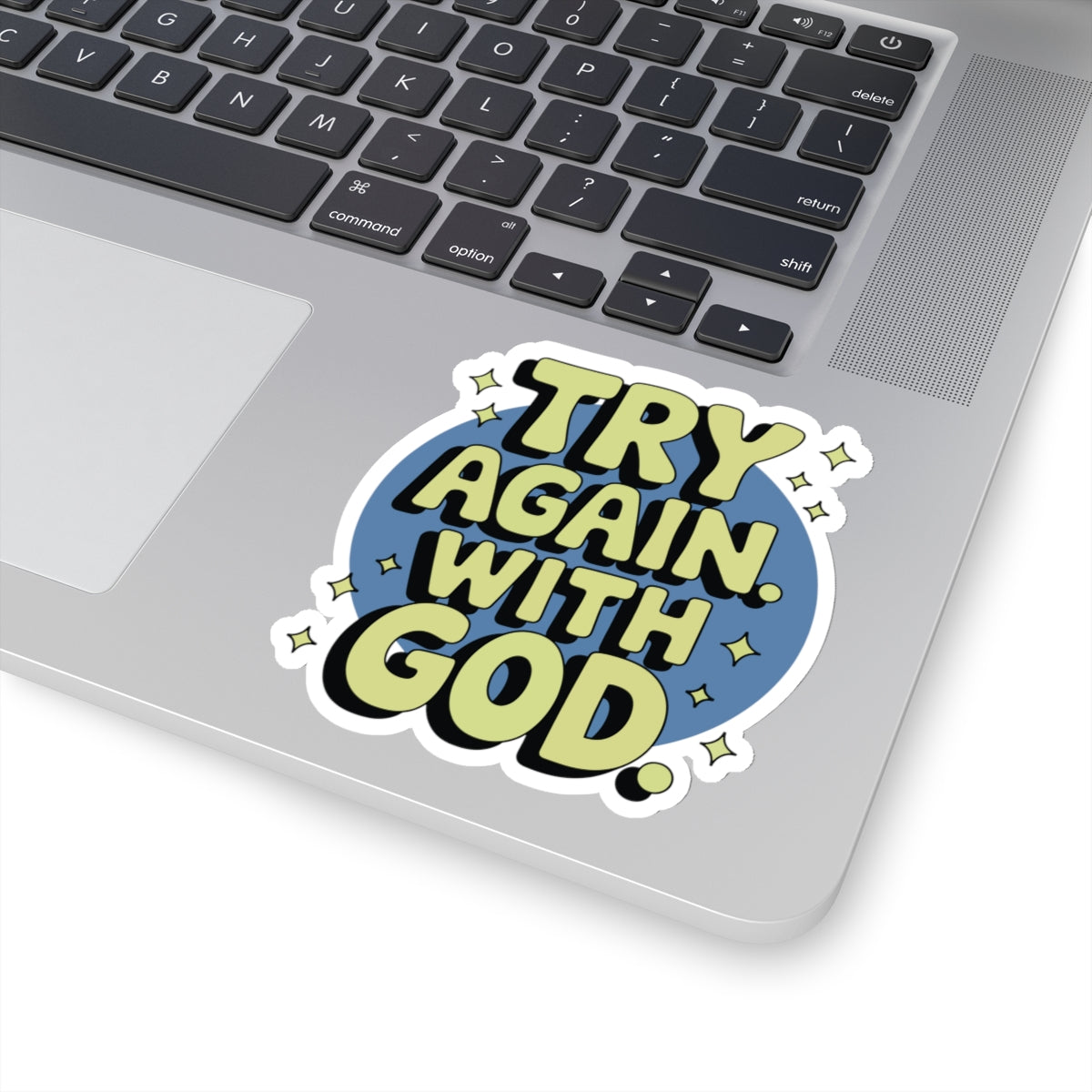 Try Again Sticker