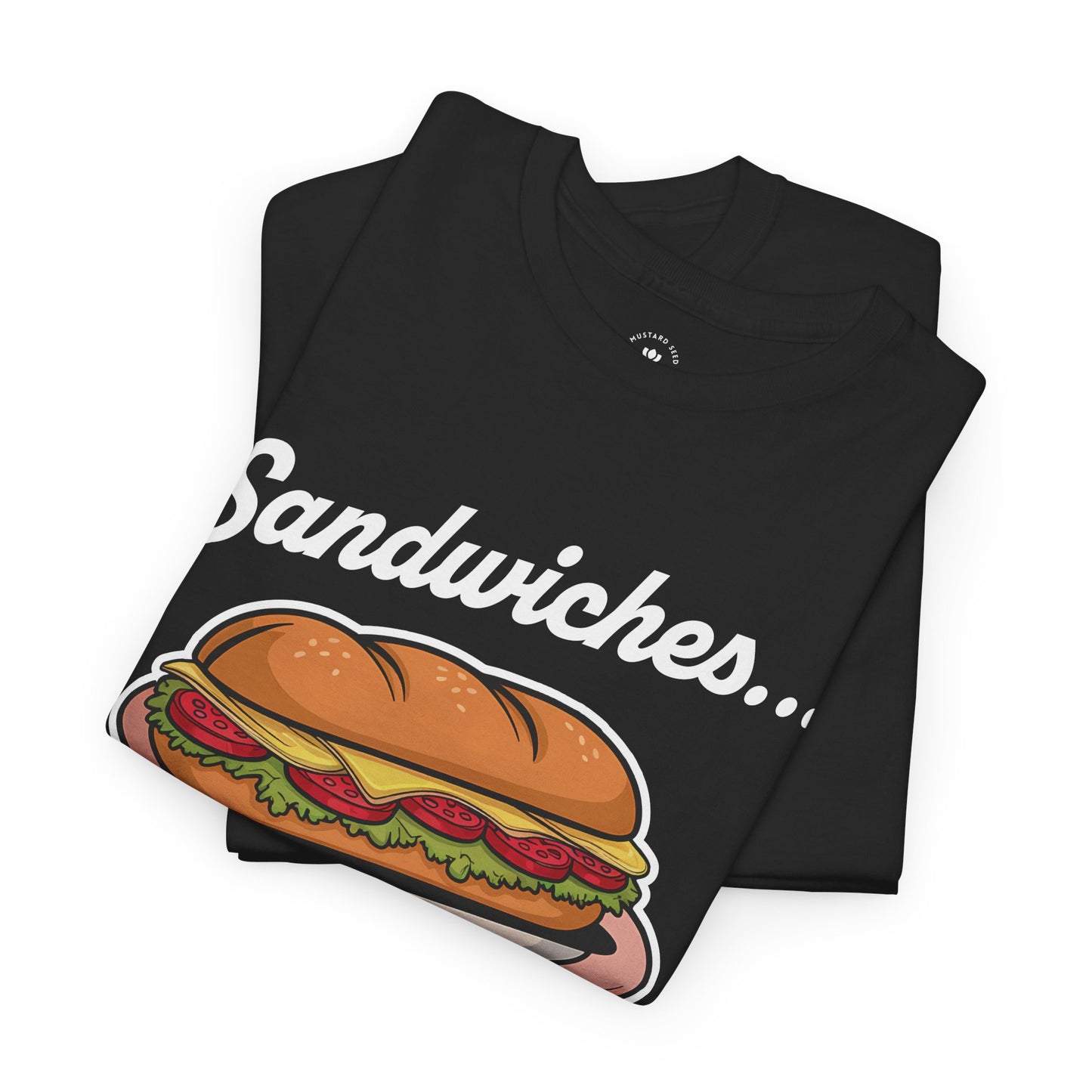 "Sandwiches" Unisex Heavy Cotton Tee