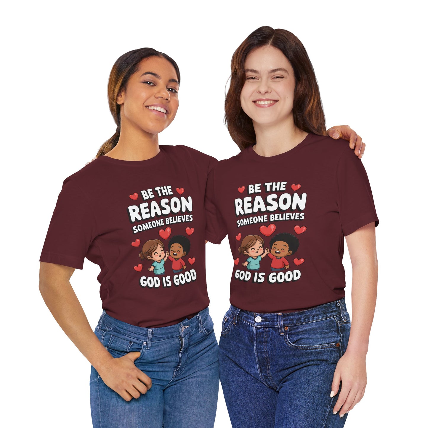 "Be The Reason" Women's Jersey Short Sleeve Tee