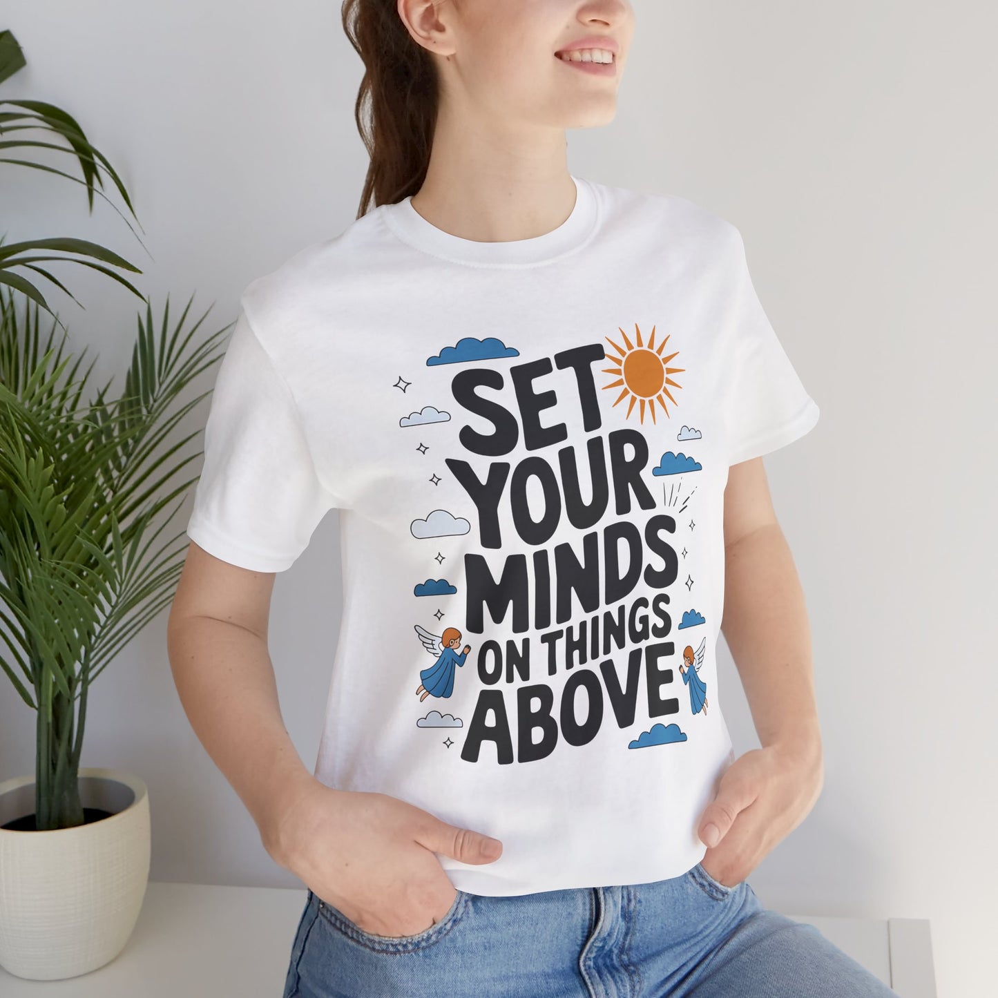 "Set Your Minds" Women's Jersey Short Sleeve Tee