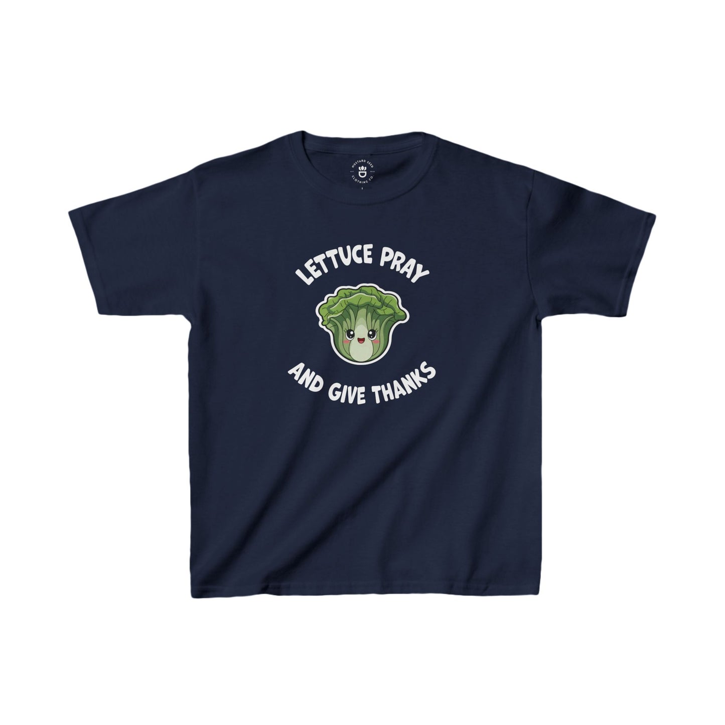 "Lettuce Pray" Kids Heavy Cotton™ Tee