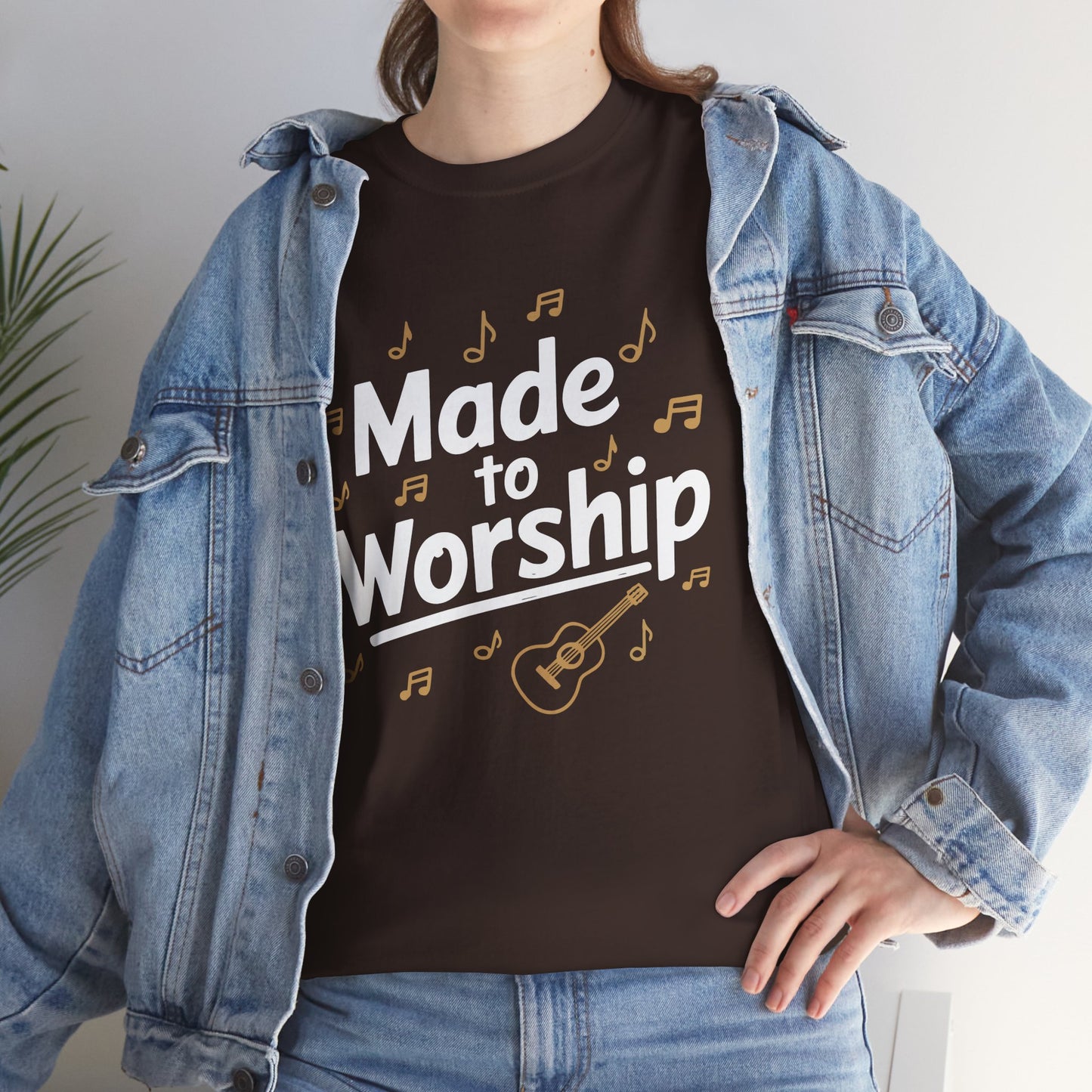 "Made to Worship" Unisex Heavy Cotton Tee