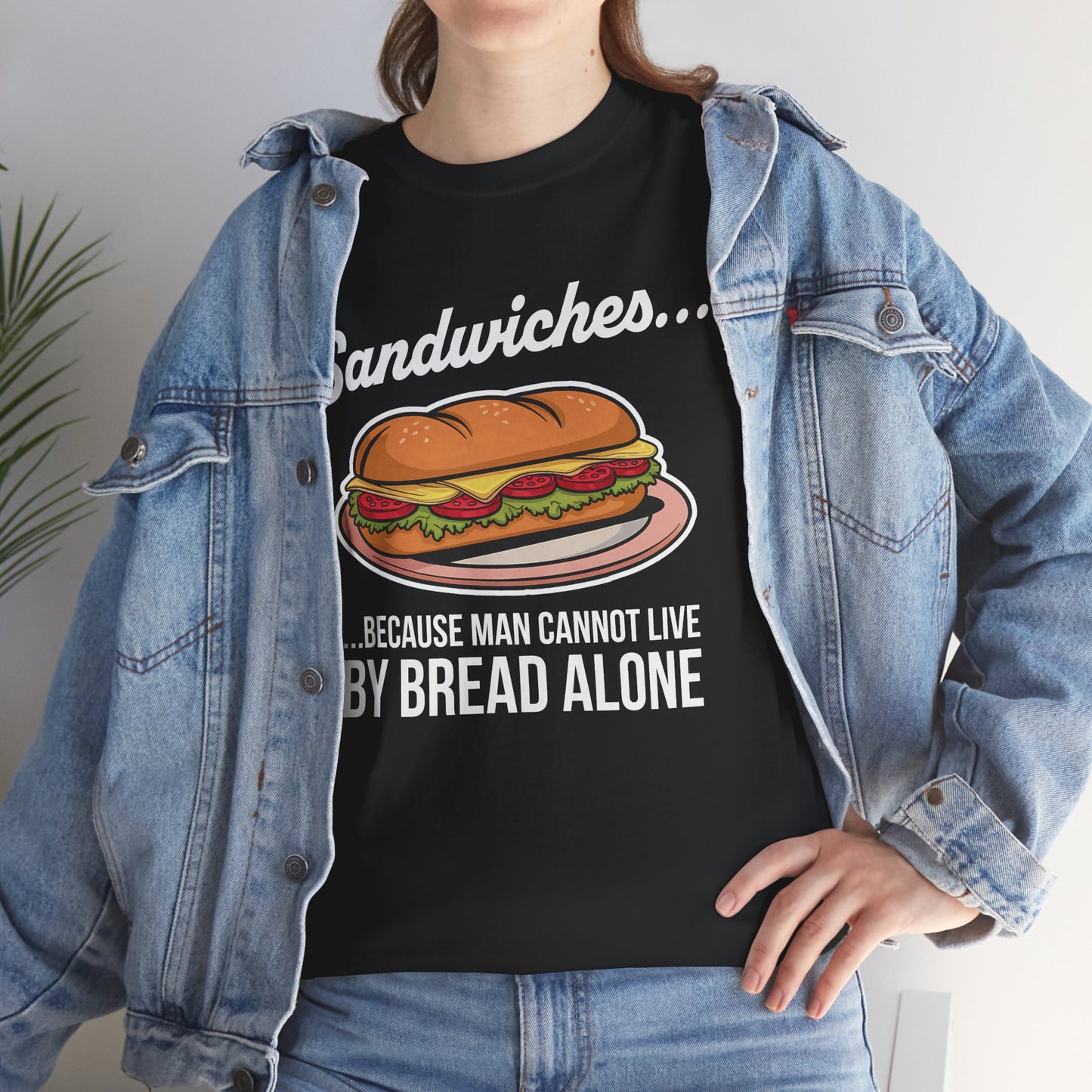"Sandwiches" Unisex Heavy Cotton Tee