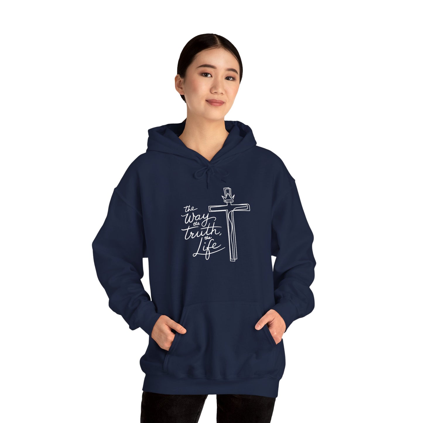 “The Way” Women's Heavy Blend™ Hooded Sweatshirt