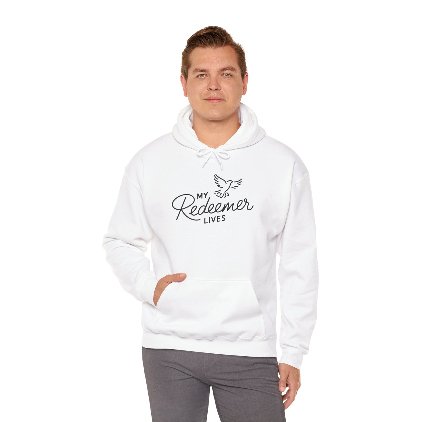 “My Redeemer” Unisex Heavy Blend™ Hooded Sweatshirt