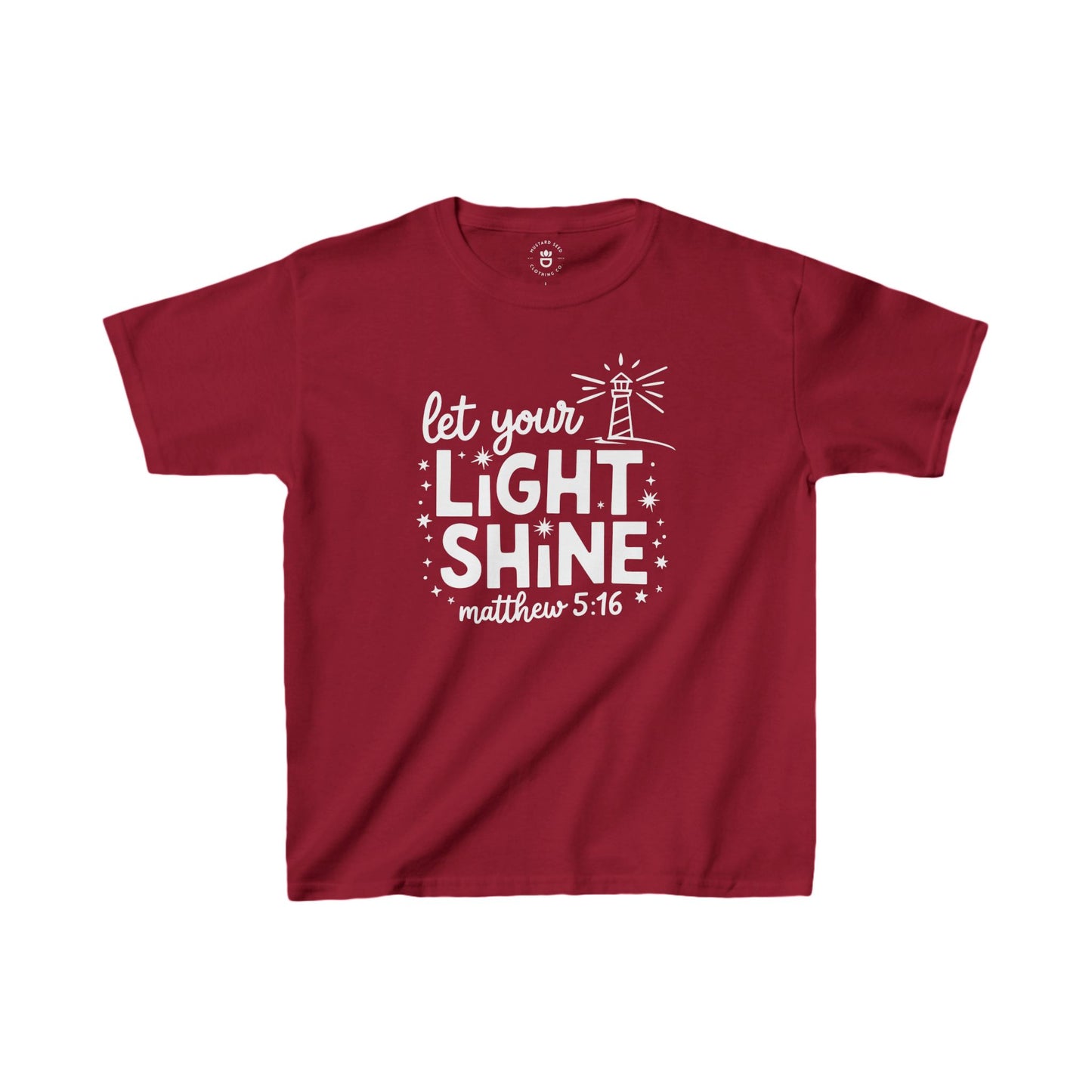 "Let Your Light Shine" Kids Heavy Cotton™ Tee