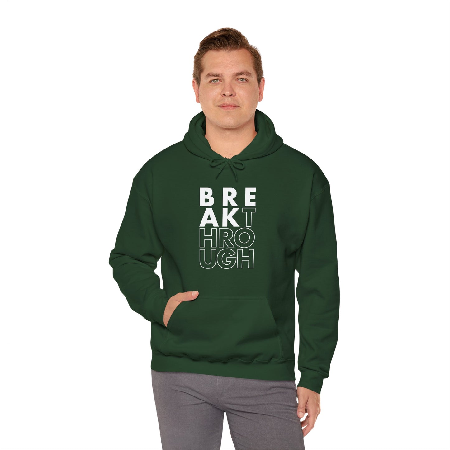 “Breakthrough” Unisex Heavy Blend™ Hooded Sweatshirt