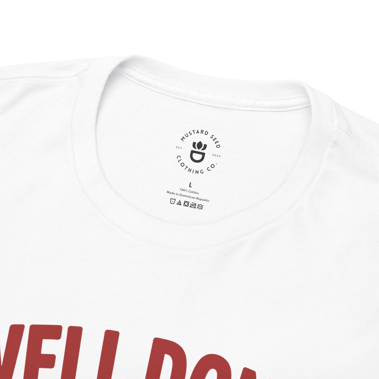 "Well Done" Unisex Heavy Cotton Tee