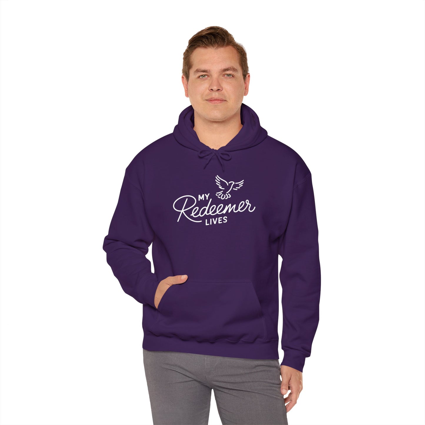“My Redeemer” Unisex Heavy Blend™ Hooded Sweatshirt