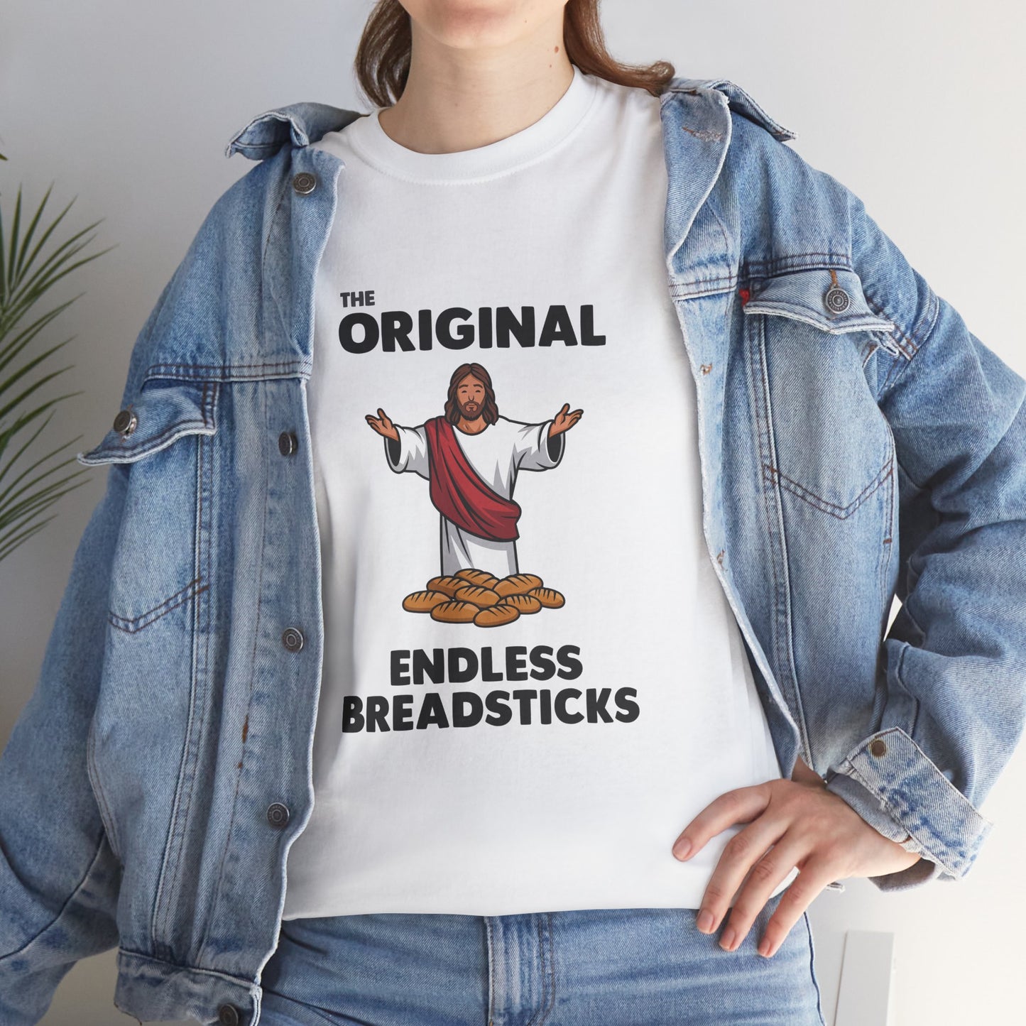 "Endless Breadsticks" Unisex Heavy Cotton Tee