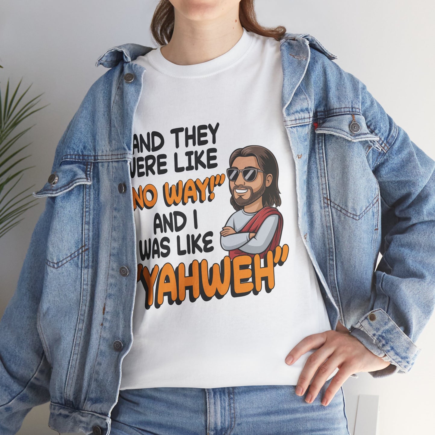 "Yahweh" Unisex Heavy Cotton Tee