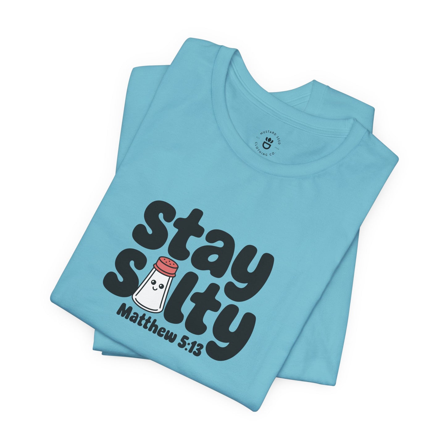 "Stay Salty" Women's Jersey Short Sleeve Tee