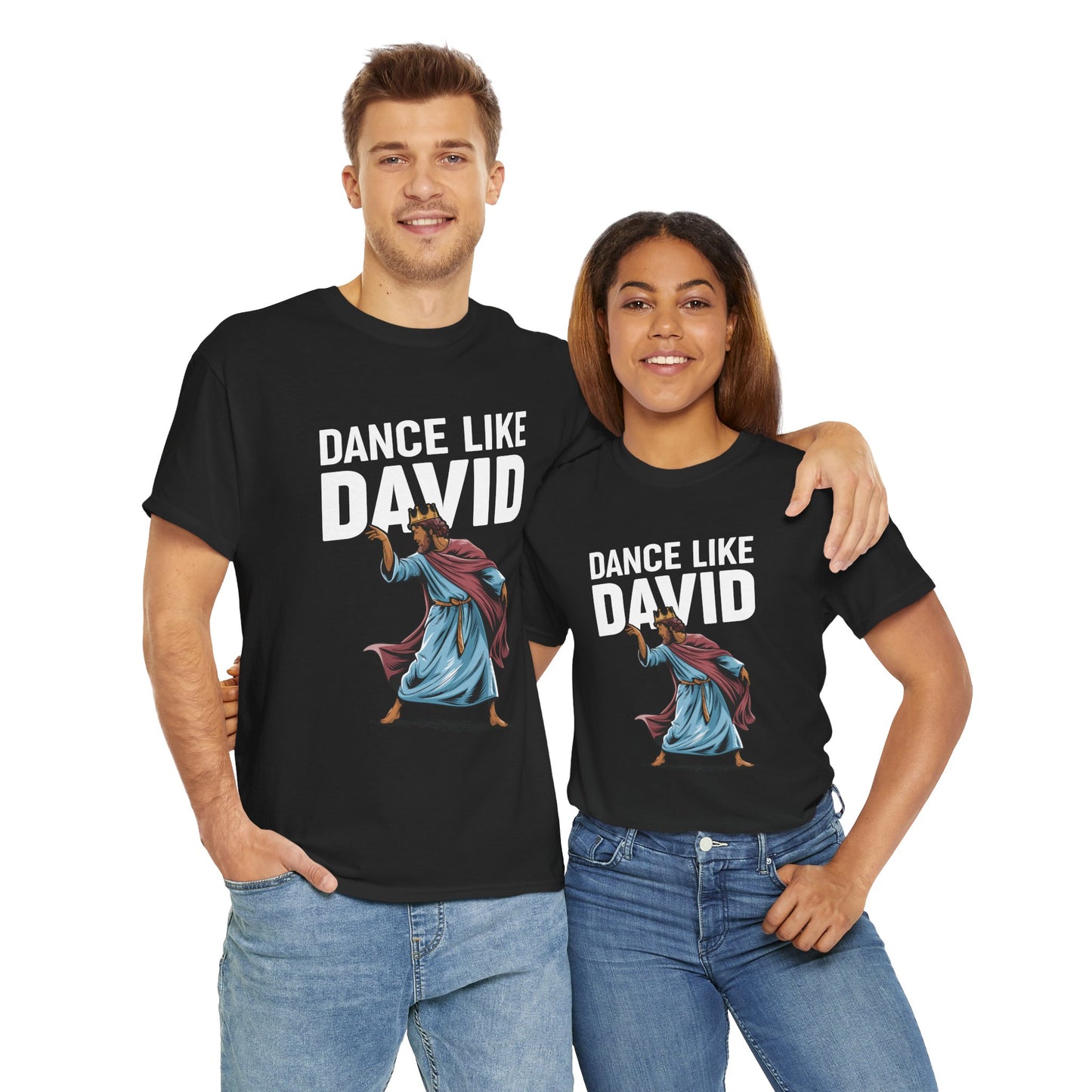 "Dance Like David" Unisex Heavy Cotton Tee