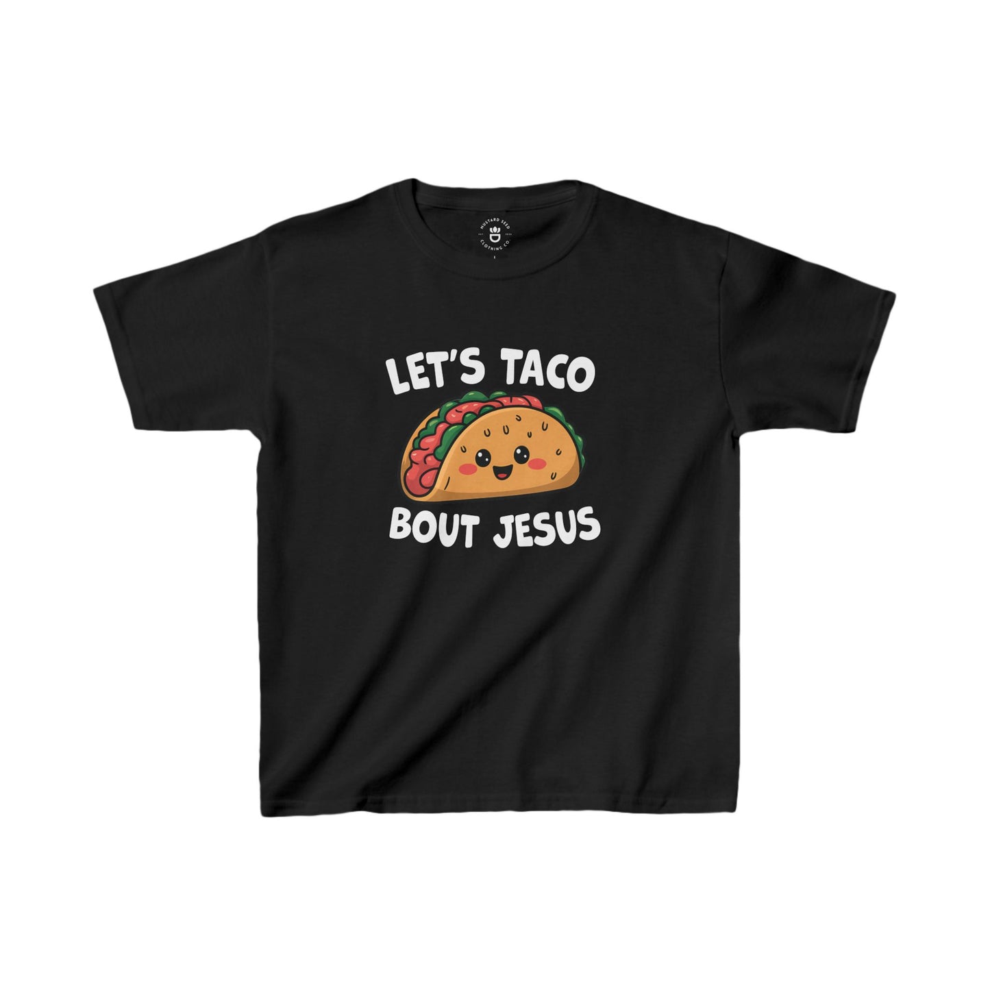 "Taco Bout Jesus" Kids Heavy Cotton™ Tee
