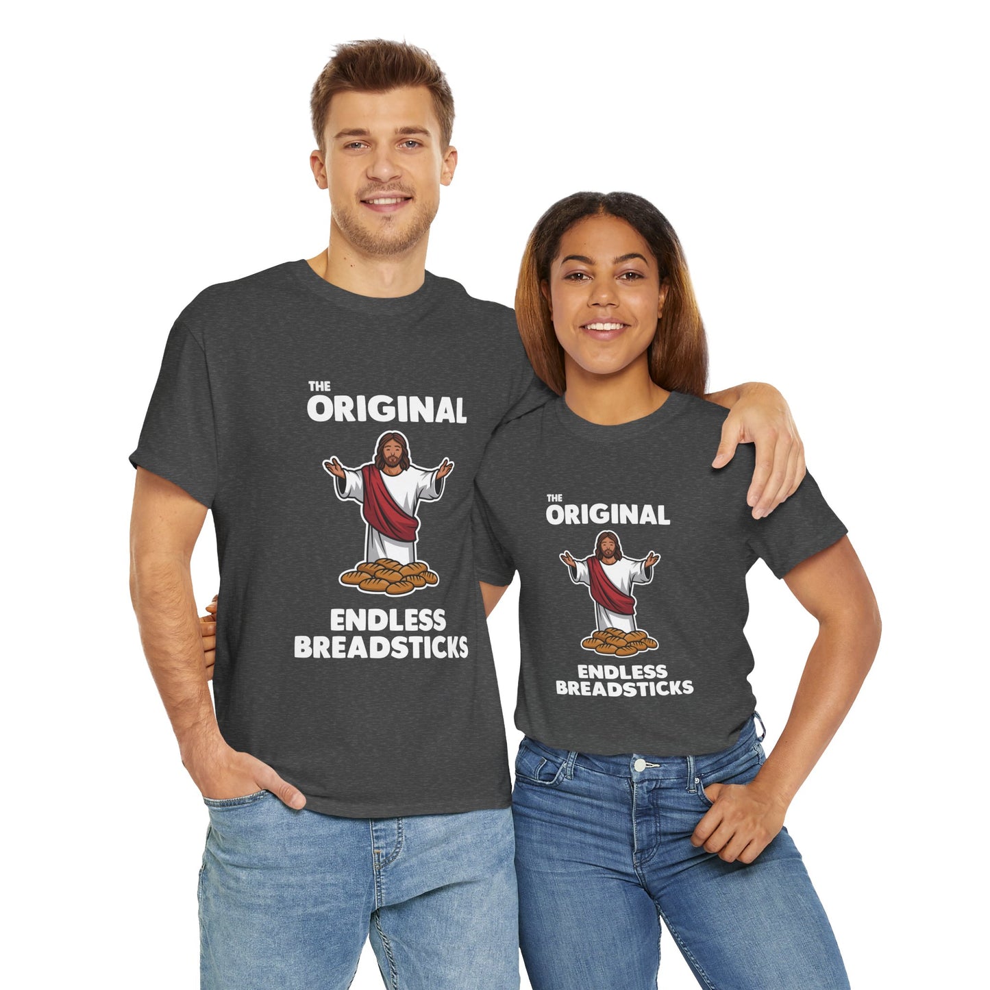 "Endless Breadsticks" Unisex Heavy Cotton Tee