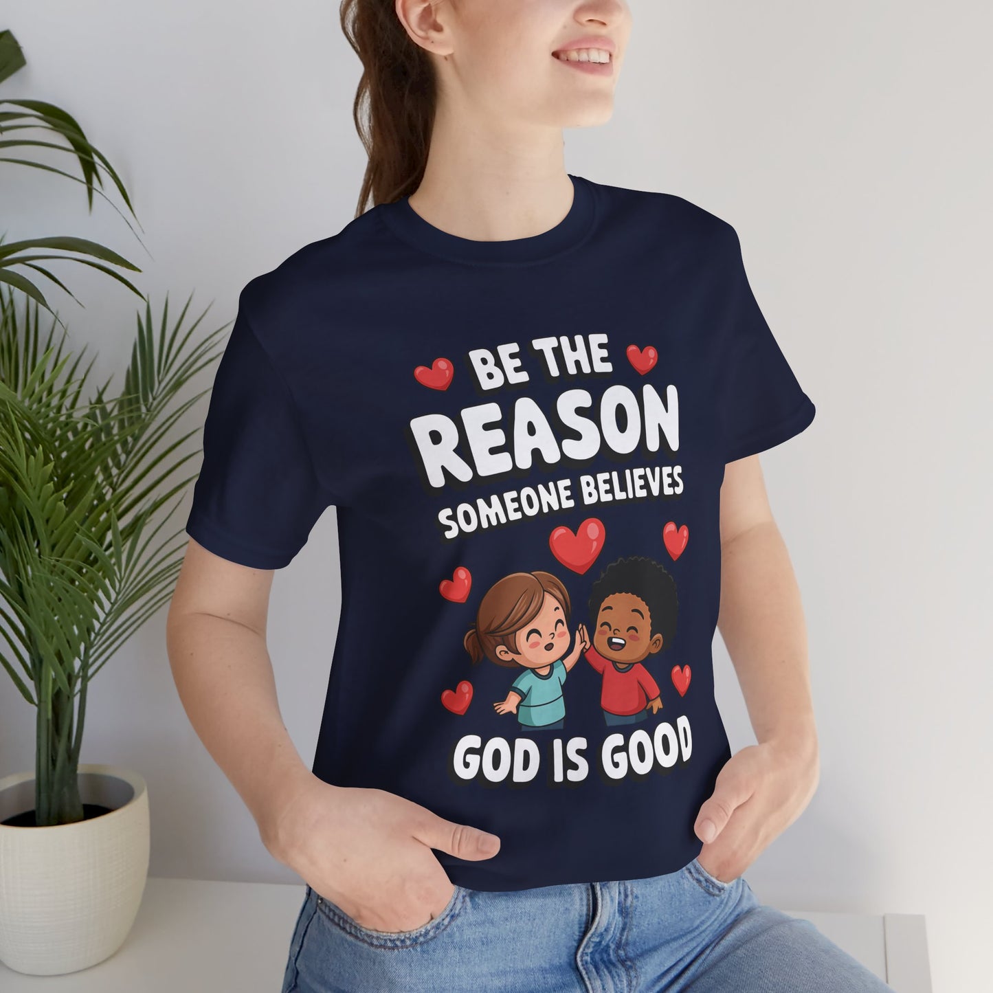 "Be The Reason" Women's Jersey Short Sleeve Tee