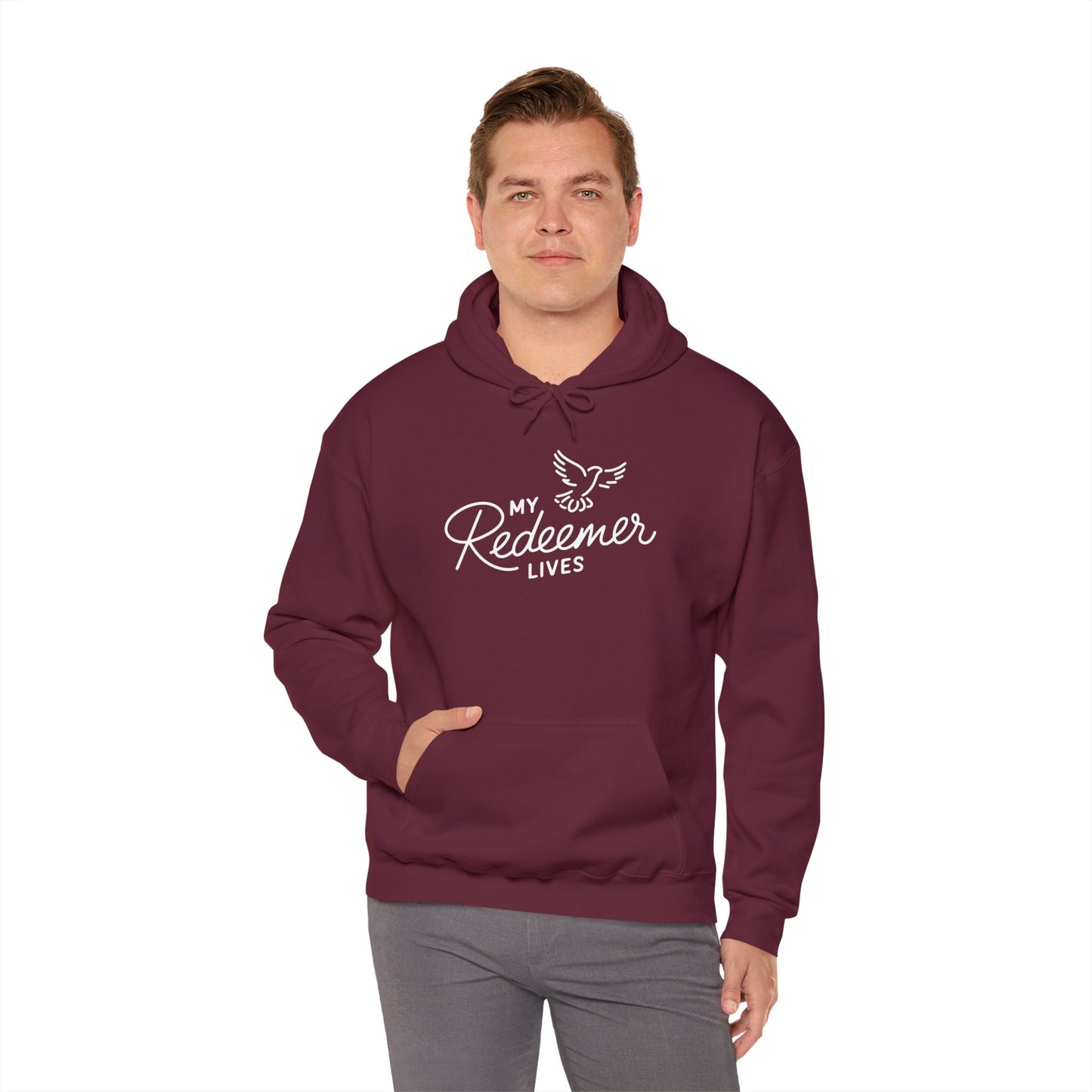 “My Redeemer” Unisex Heavy Blend™ Hooded Sweatshirt