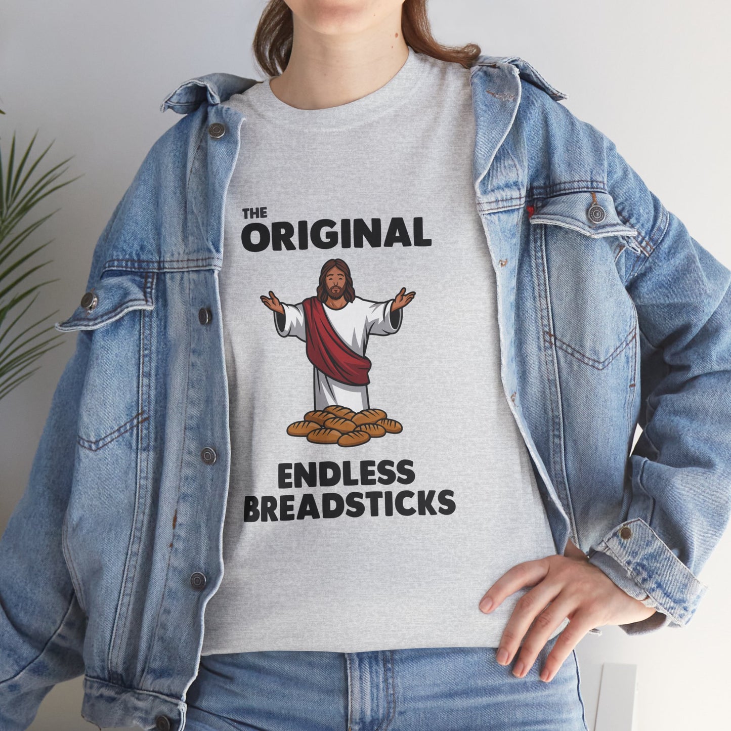 "Endless Breadsticks" Unisex Heavy Cotton Tee