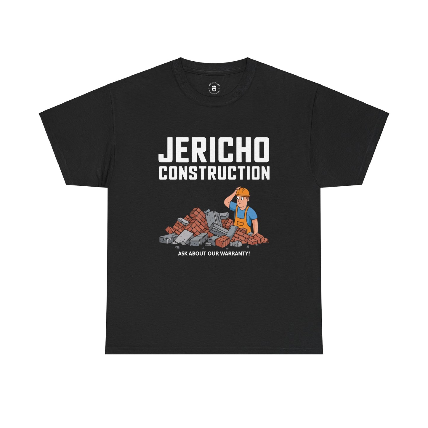 "Jericho Construction" Unisex Heavy Cotton Tee