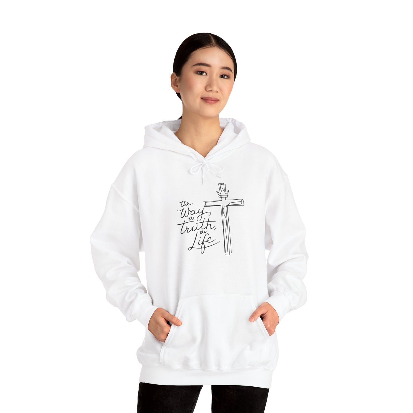 “The Way” Women's Heavy Blend™ Hooded Sweatshirt