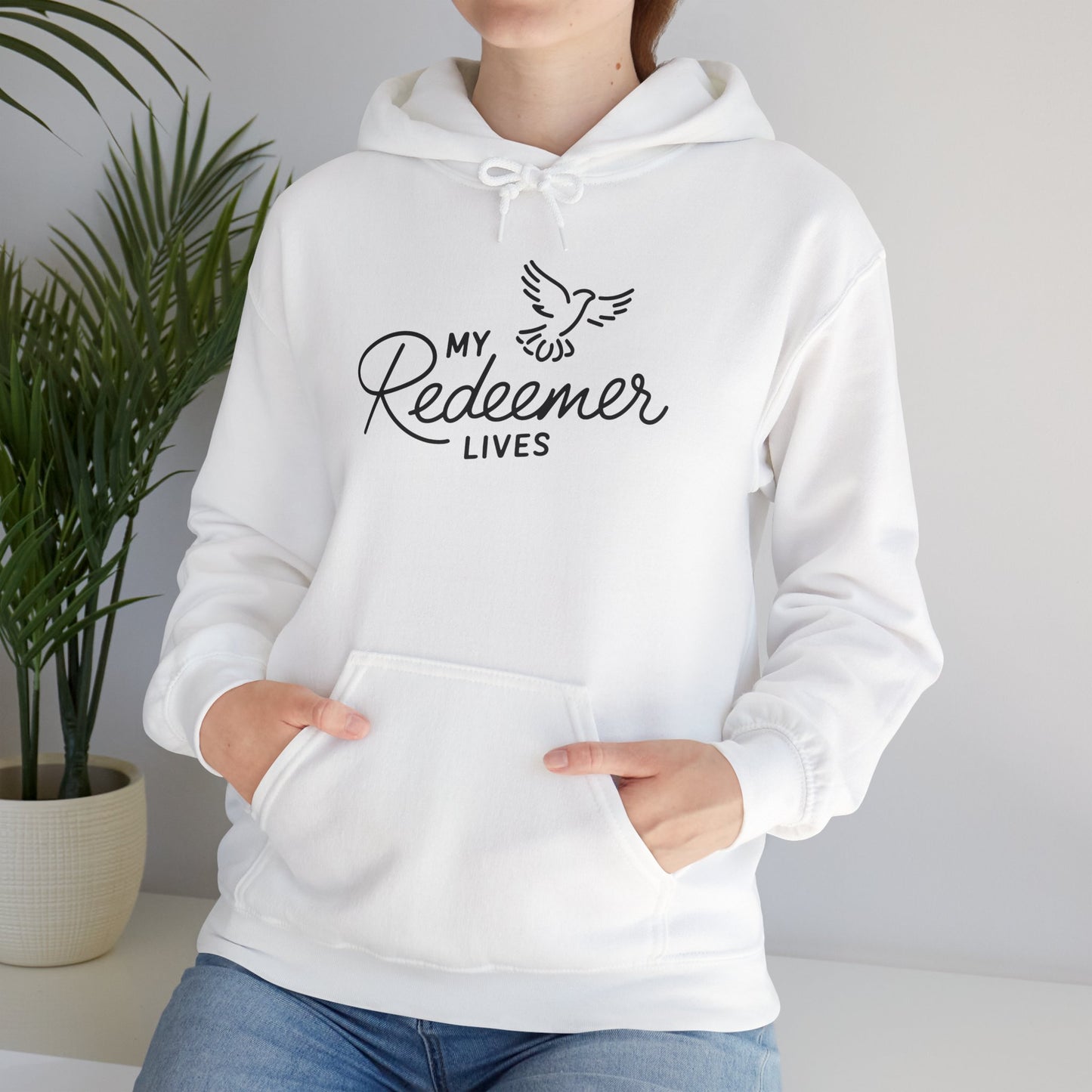 “My Redeemer” Unisex Heavy Blend™ Hooded Sweatshirt