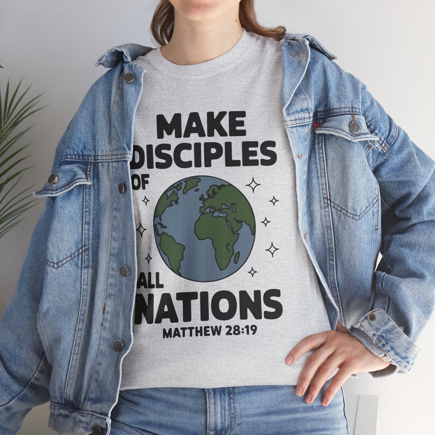 "Make Disciples" Unisex Heavy Cotton Tee
