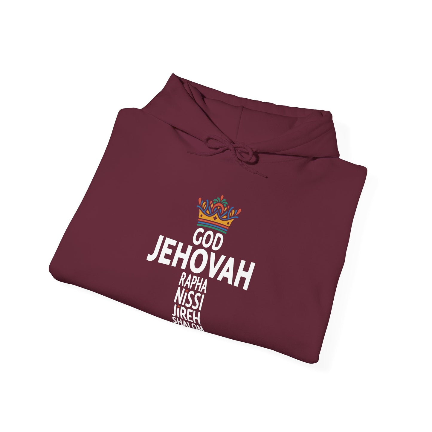 “Names of God” Unisex Heavy Blend™ Hooded Sweatshirt