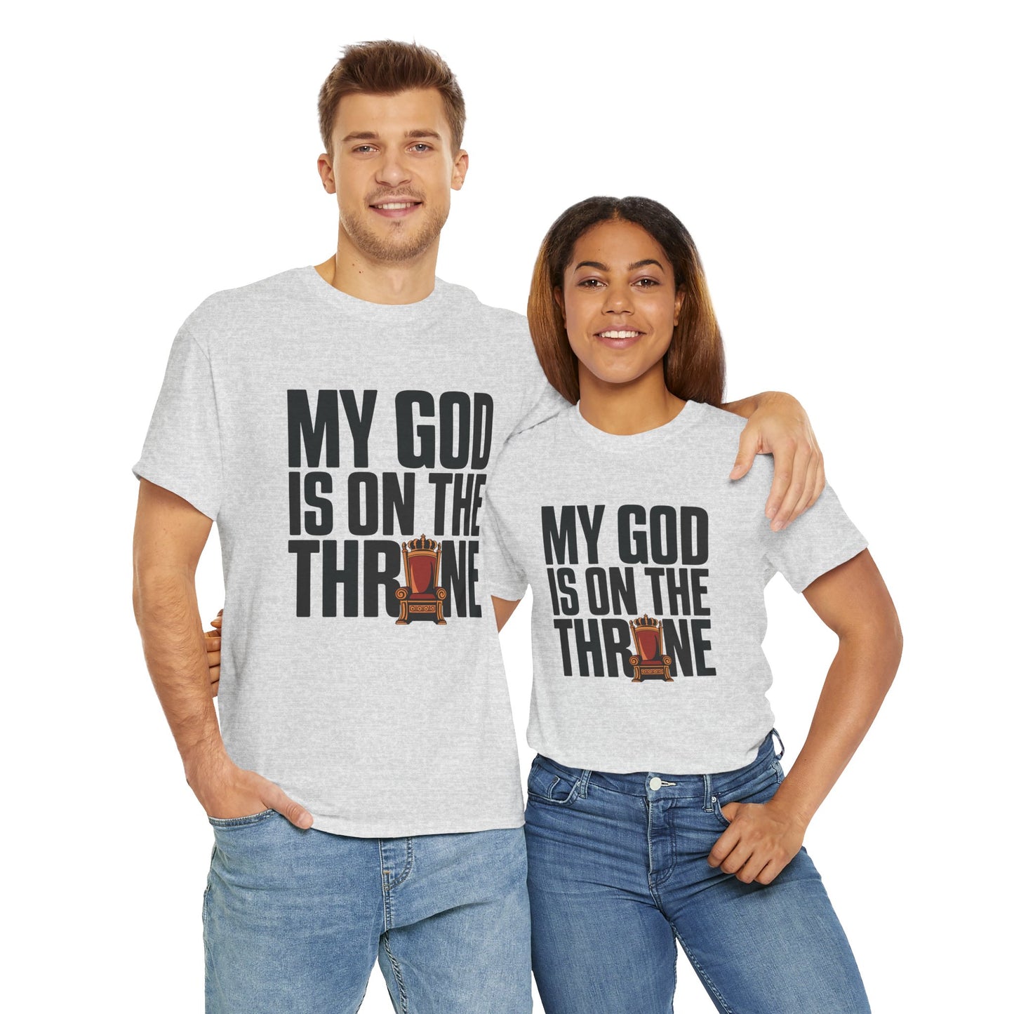 "On the Throne" Unisex Heavy Cotton Tee