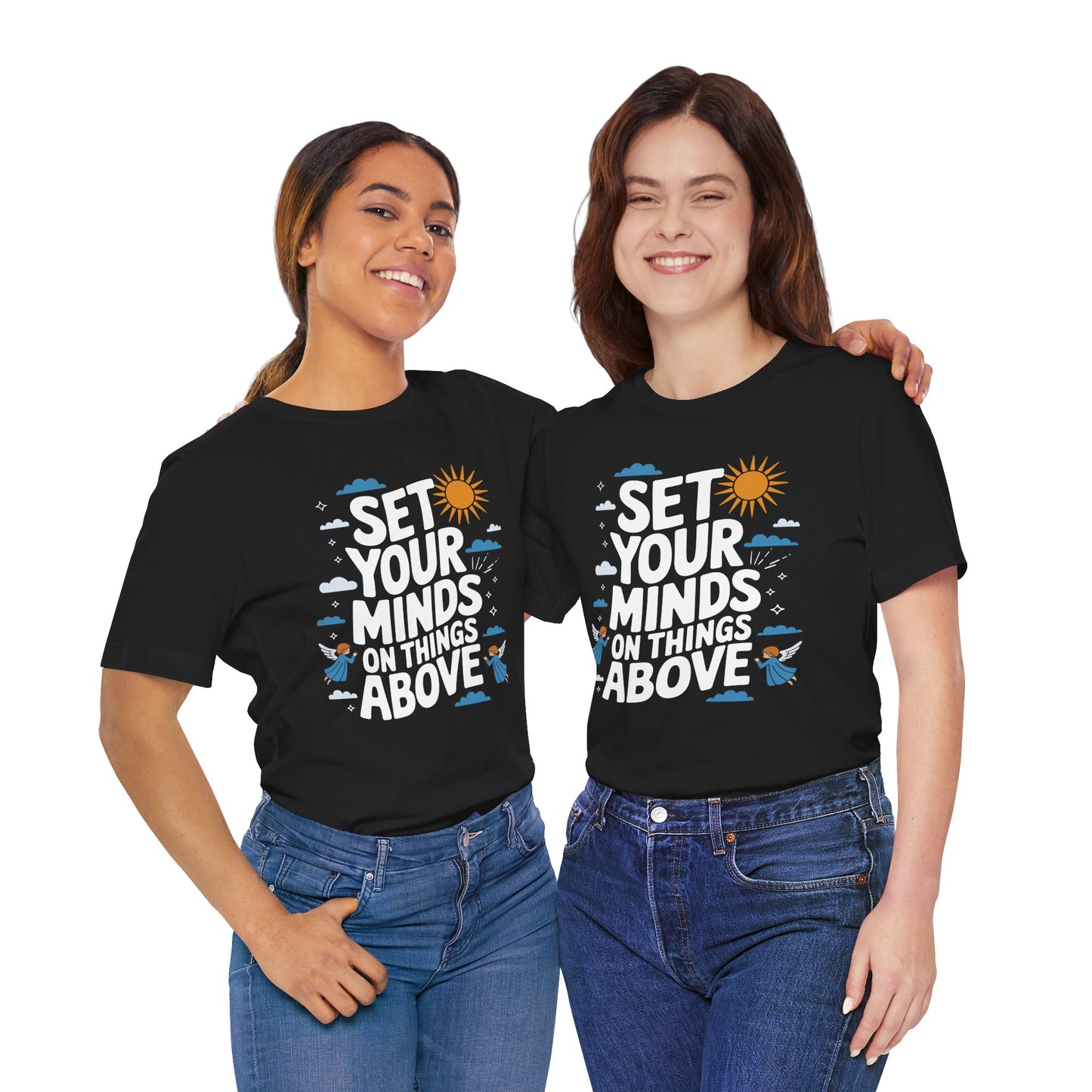 "Set Your Minds" Women's Jersey Short Sleeve Tee