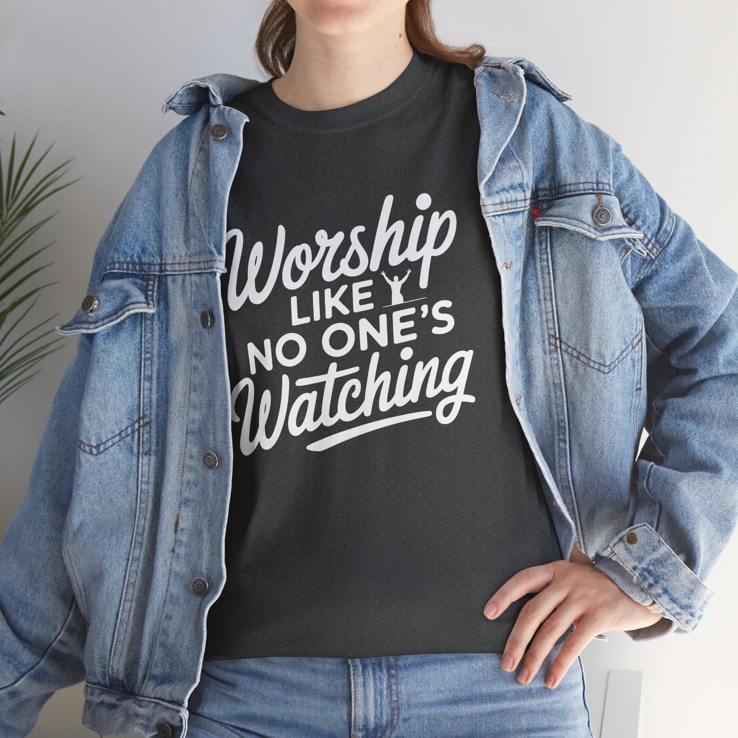 "Worship" Unisex Heavy Cotton Tee