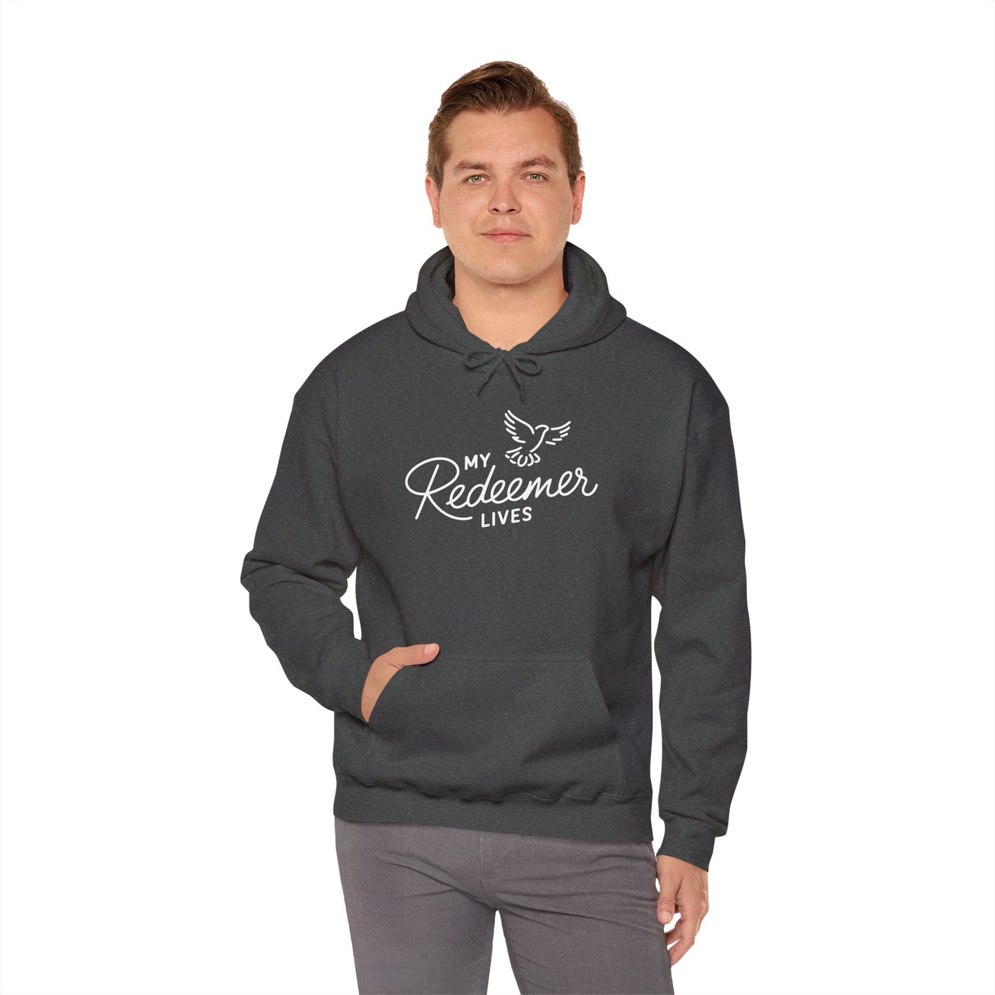 “My Redeemer” Unisex Heavy Blend™ Hooded Sweatshirt