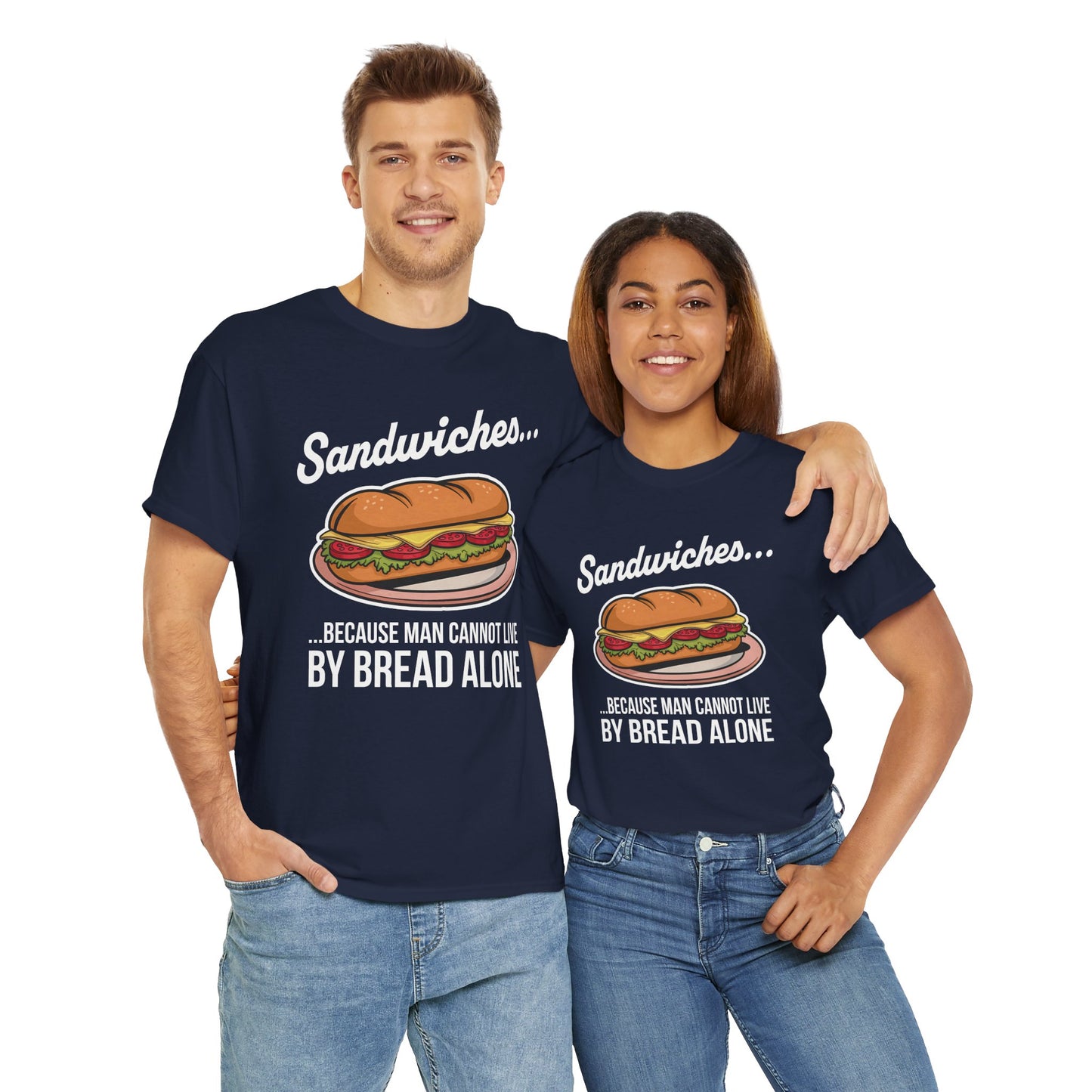 "Sandwiches" Unisex Heavy Cotton Tee