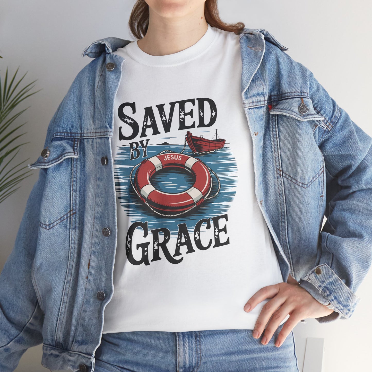 "Life Preserver" Unisex Heavy Cotton Tee