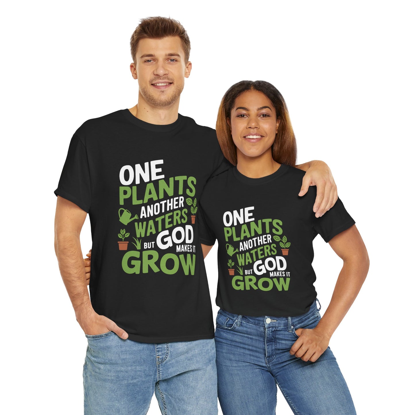 "One Plants" Unisex Heavy Cotton Tee